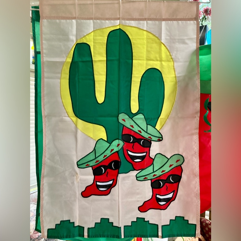 Happy Peppers Banner / Flag (28”x40”)